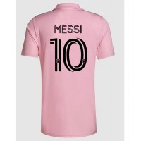 Koszulka piłkarska Inter Miami Lionel Messi #10 Strój Domowy 2023-24 tanio Krótki Rękaw